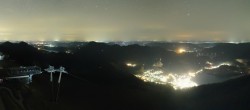 Archiv Foto Webcam Zwölferhorn im Salzkammergut 23:00
