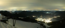 Archiv Foto Webcam Zwölferhorn im Salzkammergut 23:00