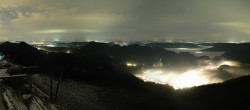 Archiv Foto Webcam Zwölferhorn im Salzkammergut 01:00