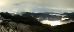 Archiv Foto Webcam Zwölferhorn im Salzkammergut 05:00
