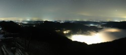 Archiv Foto Webcam Zwölferhorn im Salzkammergut 03:00