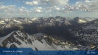 Archived image Webcam Valluga mountain in St. Anton 13:00