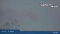 Archived image Webcam Valluga mountain in St. Anton 08:00