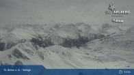 Archived image Webcam Valluga mountain in St. Anton 12:00