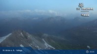 Archived image Webcam Valluga mountain in St. Anton 00:00
