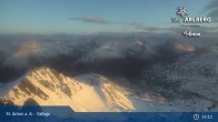 Archived image Webcam Valluga mountain in St. Anton 00:00