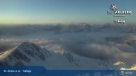 Archived image Webcam Valluga mountain in St. Anton 06:00