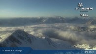 Archived image Webcam Valluga mountain in St. Anton 07:00