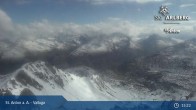 Archived image Webcam Valluga mountain in St. Anton 14:00