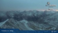 Archived image Webcam Valluga mountain in St. Anton 00:00