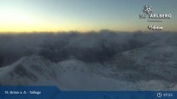 Archived image Webcam Valluga mountain in St. Anton 06:00