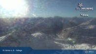 Archived image Webcam Valluga mountain in St. Anton 08:00