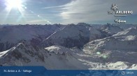 Archiv Foto Webcam St. Anton: Ausblick Valluga 08:00