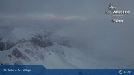 Archived image Webcam Valluga mountain in St. Anton 16:00