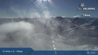 Archived image Webcam Valluga mountain in St. Anton 10:00