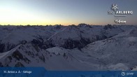 Archiv Foto Webcam St. Anton: Ausblick Valluga 07:00