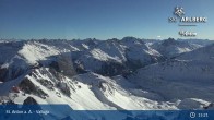 Archived image Webcam Valluga mountain in St. Anton 14:00