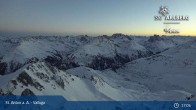 Archived image Webcam Valluga mountain in St. Anton 16:00