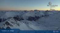 Archived image Webcam Valluga mountain in St. Anton 00:00