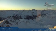 Archived image Webcam Valluga mountain in St. Anton 07:00