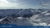 Archiv Foto Webcam St. Anton: Ausblick Valluga 08:00