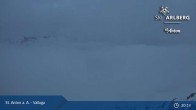 Archived image Webcam Valluga mountain in St. Anton 02:00