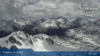 Archiv Foto Webcam St. Anton: Ausblick Valluga 12:00
