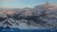 Archiv Foto Webcam St. Anton: Ausblick Valluga 20:00