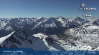 Archiv Foto Webcam St. Anton: Ausblick Valluga 08:00