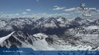 Archiv Foto Webcam St. Anton: Ausblick Valluga 10:00