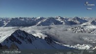Archiv Foto Webcam St. Anton: Ausblick Valluga 07:00