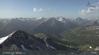 Archiv Foto Webcam St. Anton: Ausblick Valluga 07:00