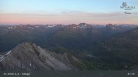 Archiv Foto Webcam St. Anton: Ausblick Valluga 02:00