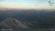 Archiv Foto Webcam St. Anton: Ausblick Valluga 02:00