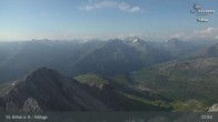 Archived image Webcam Valluga mountain in St. Anton 07:00