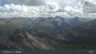 Archiv Foto Webcam St. Anton: Ausblick Valluga 14:00
