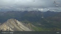 Archiv Foto Webcam St. Anton: Ausblick Valluga 18:00