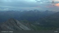 Archiv Foto Webcam St. Anton: Ausblick Valluga 02:00
