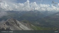 Archived image Webcam Valluga mountain in St. Anton 14:00