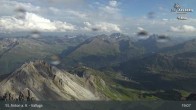 Archiv Foto Webcam St. Anton: Ausblick Valluga 18:00
