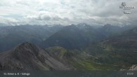 Archiv Foto Webcam St. Anton: Ausblick Valluga 10:00