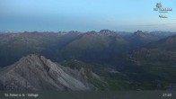 Archiv Foto Webcam St. Anton: Ausblick Valluga 02:00