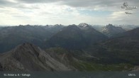 Archiv Foto Webcam St. Anton: Ausblick Valluga 08:00