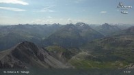 Archiv Foto Webcam St. Anton: Ausblick Valluga 10:00