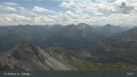 Archiv Foto Webcam St. Anton: Ausblick Valluga 12:00