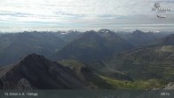 Archiv Foto Webcam St. Anton: Ausblick Valluga 08:00