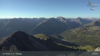 Archiv Foto Webcam St. Anton: Ausblick Valluga 07:00