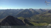 Archiv Foto Webcam St. Anton: Ausblick Valluga 08:00