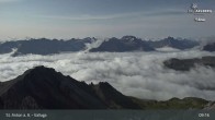 Archiv Foto Webcam St. Anton: Ausblick Valluga 08:00