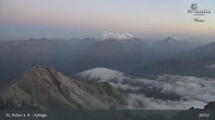 Archiv Foto Webcam St. Anton: Ausblick Valluga 02:00